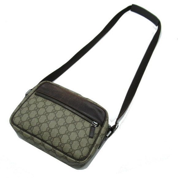 Gucci GG Plus Shoulder Bag Canvas Brown - Picture 4 of 10